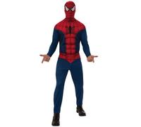 Combinaison intégrale Spiderman - RUBIES - Spiderman - Rouge - Multicolore - Adulte