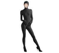 Combinaison intégrale unisexe à visage ouvert - Body hautement extensible pour Halloween, cosplay, spectacles de scène et fêtes costumées | Costume intégral respirant et confortable avec visage ouvert
