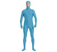 Combinaison intégrale unisexe pour homme et adulte - Vert écran vert - Combinaison intégrale pour femme - Costume une pièce pour la prise de films, tours de magie, Halloween, carnaval, cosplay