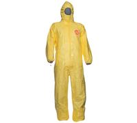 Combinaison jetable étanche jaune TYCHEM 2000 C COVERALL - T5 / XXL Coverguard