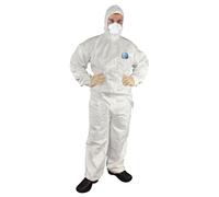 Combinaison jetable Ultima Tec type 4-5-6 blanche T2XL - SEGETEX-EIF - CM105