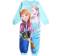 Combinaison - La Reine des Glaces - Fille - Enfant 6A - Bleu - 100 % Polyester - TrendyFlair