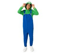 Combinaison Luigi Enfant - Taille: 8-10 Ans (122-128cm) Bleu