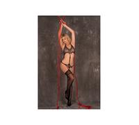 Combinaison Mehlenn Résille Noire