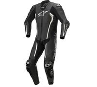 Combinaison Moto Alpinestars En Cuir Missile V2 - 1 Pièce - Noir/Blanc 315012212