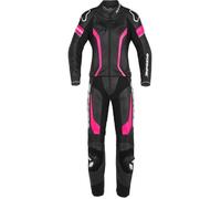 Spidi Laser Touring Lady Leather Suit Noir,Rose 42 Femme