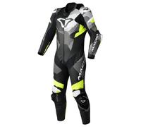 Combinaison moto Cuir Homme Macna Ignite 1pc Black / Yellow