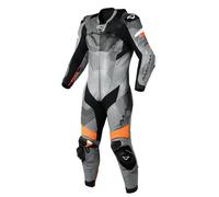 Combinaison moto Cuir Homme Macna Ignite 1pc Grey / Black