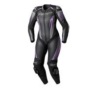 §Combinaison en Cuir Femme Moto RST Tractech Evo 5 Noir-Fuchsia-Gris§ M