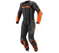 Combinaison moto Ixon Vortex 3 - NOIR/ANTHRACITE/ORANGE XXXL