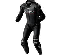 RST Moto Combinaison moto cuir Race Dept V4.2 D3O Airbag perforée une pièce S Noir