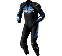 RST Moto Combinaison en cuir 1 pièce Tractech Evo D3O Perforée Noir/Bleu/Blanc XL