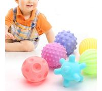 Combinaison Multi-Balles Texturée, Boule Sensorielle Tactile, Jouet De Boule De Bain, Boule De Préhension Pour Bébé, Boule Sensorielle Adaptée Aux Tout-Petits, Bébés