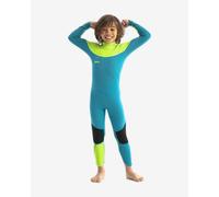 Combinaison néoprène Jobe Boston manche longue bleu vert enfant - 176