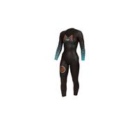 Combinaison neoprene mako owp 2 0 noir bleu orange femme