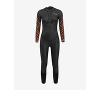 Combinaison femme orca vitalis breast stroke noir orange