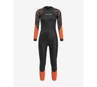 Combinaison néoprène Orca Zeal Hi-Vis Open Water manche longue orange noir femme - S