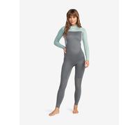 Combinaison néoprène Roxy 3/2 Prologue gris bleu aqua fille - 6