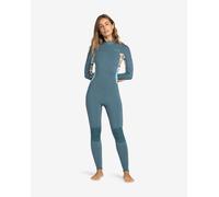 Combinaison néoprène Roxy 4/3 mm Swell Series vert turquoise foncé femme - 12