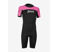 Combinaison néoprène Zoggs Sea Ranger 1.5 manche courte noir rose enfant - XL