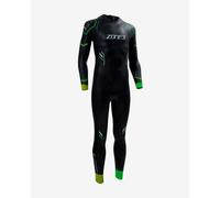 Combinaison néoprène Zone3 Adventure noir vert jaune enfant - M