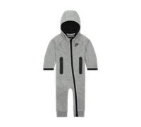 Combinaison Nike Tech Fleece Hooded Coverall pour bébé Dark Grey Heather 0-3M