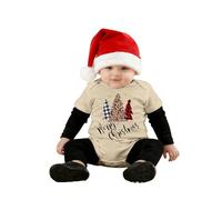 Combinaison Noël Bébé Premier Noël Vêtements Bébé Fille Garçon Body Bébégarçon Fille Bebe Grenouillères, Enfant DeguisementNoël Bebe Pull de NoëlBarboteuse 0-18 Mois