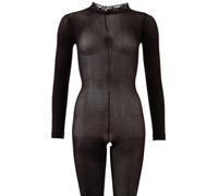 Combinaison Nylon ouverte Noire Taille S-M