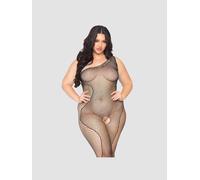 Combinaison Ouverte à‰paule Nue Résille & Cristaux GT