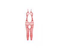 Combinaison résille BS081 rouge - PASSION