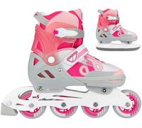 Combinaison patin à roulettes/patin à glace Nijdam Réglable - Bold Berry - Grands 29-32