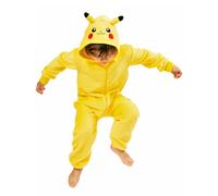 Combinaison Pikachu Pokémon Enfant - Taille: 8-10 Ans (128-134 Cm) Jaune