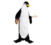 Combinaison Pingouin Adulte Femme,Combinaison Pingouin Adulte,Combinaison pingouin, pyjama une pièce portable, Costume pingouin adulte - Combinaison de nuit douce, costumes de pingouin, pyjamas d'anim