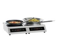 Combinaison plaque/wok induction IKIW 70 3500 W Bartscher