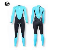 Combinaison Plongée Femme Manches Longues Combinaison Néoprène Surf Kitesurf Natation Plongée sous-Marine Voile Snorkeling - PAWHITS