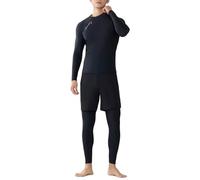 Combinaison Plongée Homme Combinaison De Plongée Grenouillère Adulte Grande Taille Combishort Short Neoprene Surf Couche Eau Trifonction Protection Triathlon 5Mm Combinaisons Extensible Tuba XXL