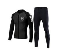 Combinaison Plongée Homme Combinaison Triathlon sous Marine Maillot De Bain Chasse Plongee Trifonction 7Mm Natation Gilet Adulte Combishort Rashguards Wakeboard Bouée Nage en Eau Libre Surf Monopièce
