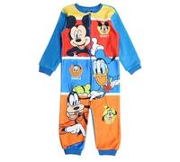 Disney Combinaison Polaire Garçon Mickey Mouse - Chaleur, Confort et Design Classique - Taille 8 Ans - Bleu