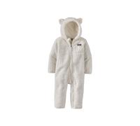 Patagonia Baby Furry Friends Bunting - Combinaison enfant Birch White 0 - 3 mois