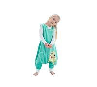 Combinaison pour enfant avec sac de transport souple et motif de bande dessinée pour dormir - Pour fille - Avec bandeau en dentelle, vert, 1-3 ans