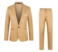 Combinaison Pour Hommes D'hiver 2 Pièces Complet Pour Hommes Slim Fit Costume Formelle Couturière Complet Pour Hommes Avec Un Bouton Veste Et Pantalon À Manches Longues Robes De Travail Dîner