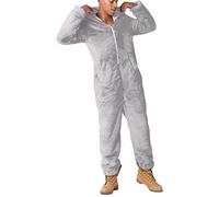 Combinaison Pyjama Homme Grenouillere Homme Combi Pyjama Onesie Tout en Un Chaud en Polaire Chaud Confortable Homewear S-5XL