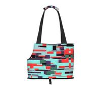 Combinaison rayée pour petit animal de compagnie adaptée pour les centres commerciaux, les avions, les bus et le métro