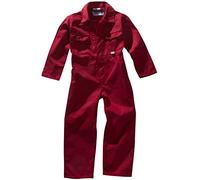 Combinaison robuste pour enfants de l'armée et du travail - Rouge - 5-6 ans-66,04 cm poitrine