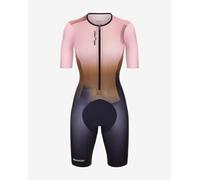 Santini Viper Short Sleeve Trisuit Rose L Femme