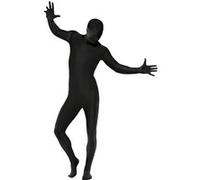Combinaison Seconde Peau Noire Avec Cagoule Taille M - Noir - M noire G