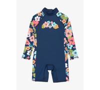 Combinaison shorty de surf bébé fille Roxy Morning Flower Bleu 2 ans