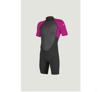 O´neill Wetsuits Reactor Ii 2 Mm Spring Junior Short Sleeve Back Zip Shorty Noir 16 Years Enfants
