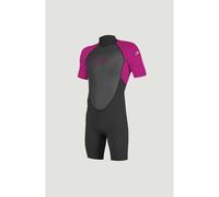 O´neill Wetsuits Reactor Ii 2 Mm Spring Junior Short Sleeve Back Zip Shorty Noir 16 Years Enfants