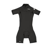 Combinaison shorty enfant Quiksilver 2/2 Everyday Sessions Back-Zip Noir 10 ans